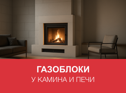 Можно ли использовать газоблоки для печей и каминов